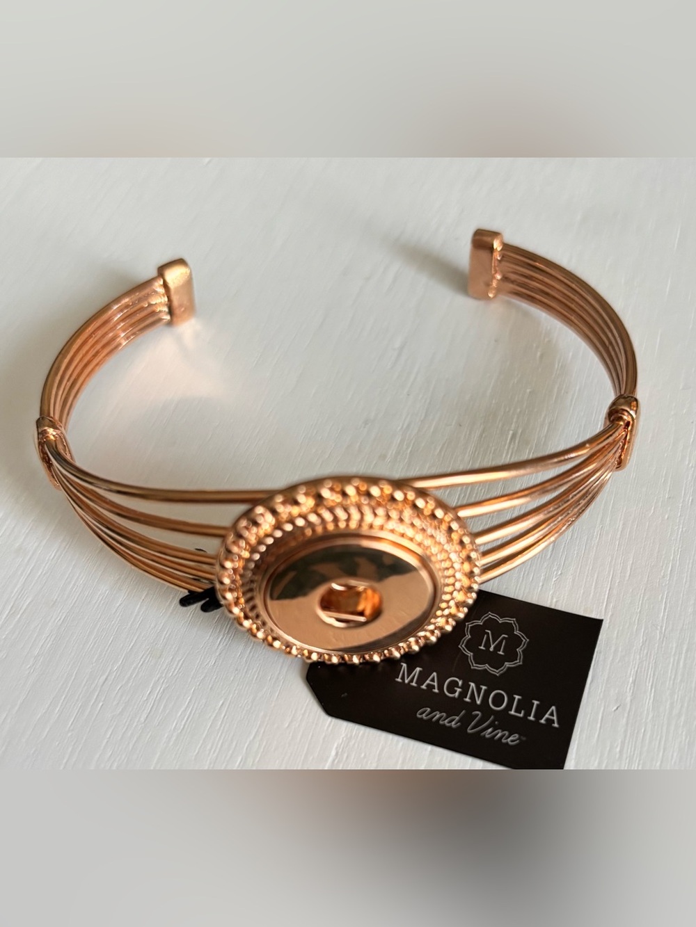 Magnolia & Vine 18mm Cuff Bracelet